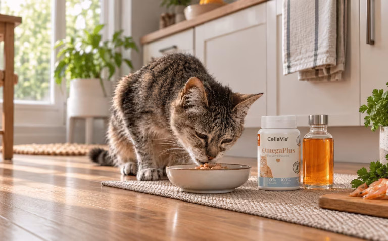 Omega-3 für Katzen: Wirkung, Dosierung & beste Quelle